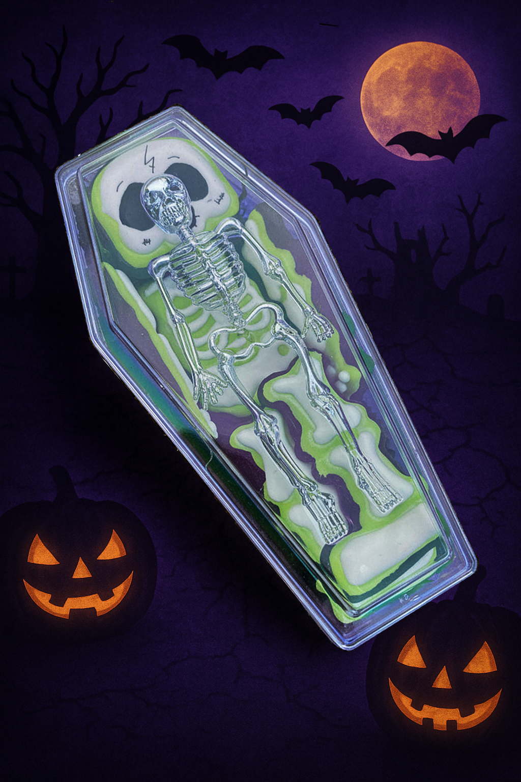Skeleton Cookie Coffin