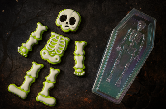 Skeleton Cookie Coffin