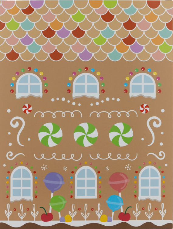 12 Day Gingerbread House Advent Calendar