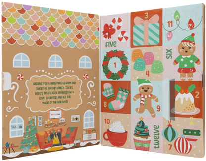 12 Day Gingerbread House Advent Calendar